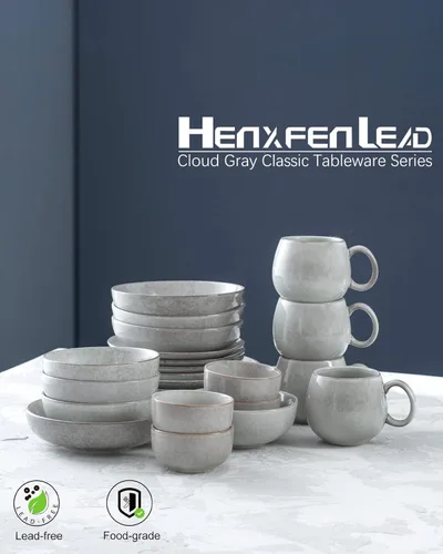 Miniatura 8 de HENXFEN LEAD Juego de cuencos de cerámica para postre para helado, 4-8 onzas, cuencos pequeños para servir, aperitivos, inmersiones, arroz, Blanco
