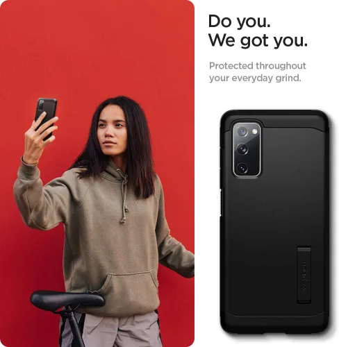 Miniatura 2 de Spigen Tough Armor diseñado para Galaxy S20 FE Case (2020) - Negro
