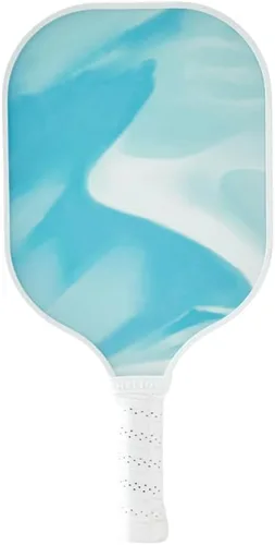 HELIOS Khione - Paleta de pickleball - Morn | Superficie de fibra de vidrio G2S de 8 onzas con núcleo de panal reactivo de 0.51 pulgadas | Diseño
