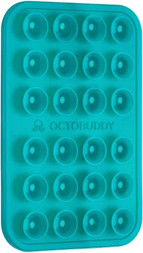 Miniatura 10 de OCTOBUDDY Classic - Funda adhesiva de silicona con succión para teléfono - Manos libres, soporte de agarre fuerte para selfies y videos - Compatible