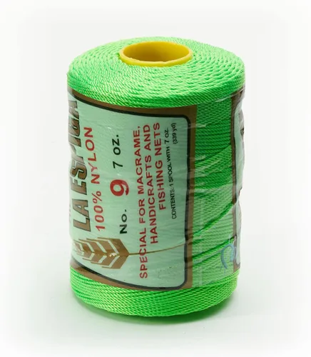 Miniatura 57 de N° 9 - 100% Cordón de Hilo de Nylon Omega para Tejer y Crochet - 01 Blanco