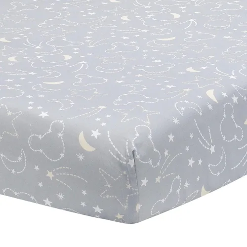 Miniatura 6 de Lambs & Ivy Mickey Mouse - Juego de ropa de cama para cuna, 4 piezas