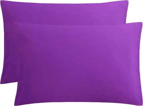 Miniatura 101 de FLXXIE Juego de 2 fundas de almohada de microfibra tamaño Queen, fundas de almohada suaves con cierre de sobre, fundas de almohada resistentes a