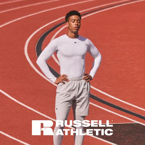 Miniatura 6 de Russell Athletic Camiseta de compresión de manga larga Russell Athletic para hombre