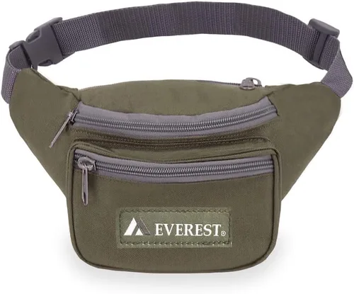 Miniatura 2 de Riñonera de marca Everest, para niño, Verde oliva), 044KS-OLI