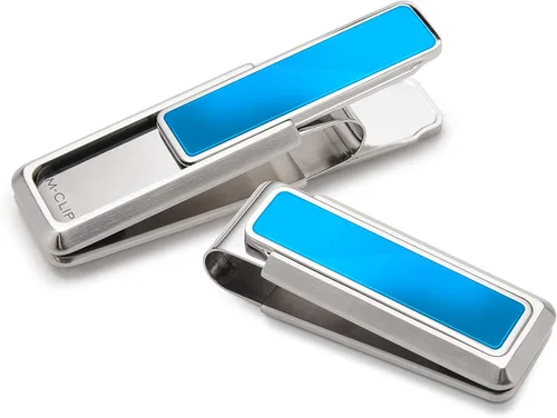 Miniatura 7 de M-Clip Clip de dinero de fibra de carbono, soporte para efectivo y tarjeta de crédito, alternativa de billetera minimalista