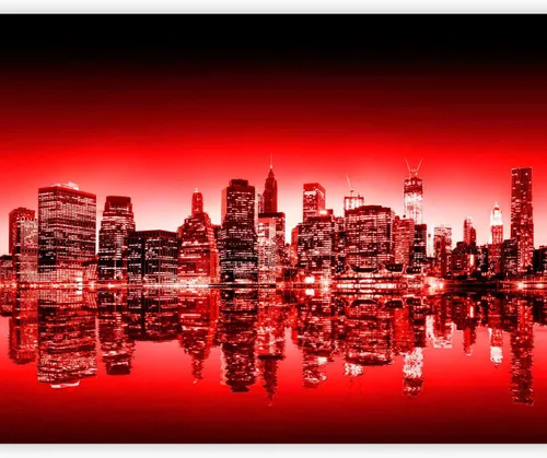 Miniatura 21 de artgeist Mural de pared Nueva York, 77 x 61 pulgadas, adhesivo autoadhesivo para pared, diseño de foto extraíble, decoración del hogar, paisaje
