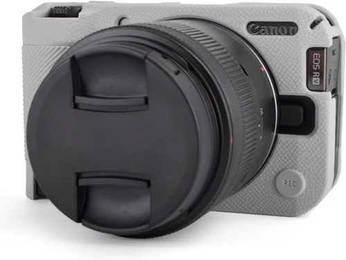 Miniatura 9 de MUZIRI KINOKOO Funda para cámara Canon EOS R50 V - Goma suave EOS R50 V/EOS R50V Funda protectora con diseño de agarre de mano - Funda antiarañazos