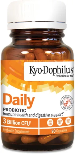 Miniatura 2 de Suplemento con probióticos para la salud digestiva y del sistema inmunitario, de Kyolic Kyo-Dophilus (en cápsulas), 600-49, 1, 1