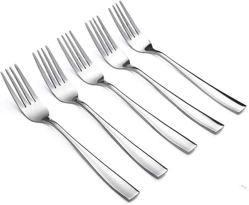 Miniatura 7 de Eslite Juego de tenedores de ensalada/cena de acero inoxidable, 24 piezas, 8 pulgadas