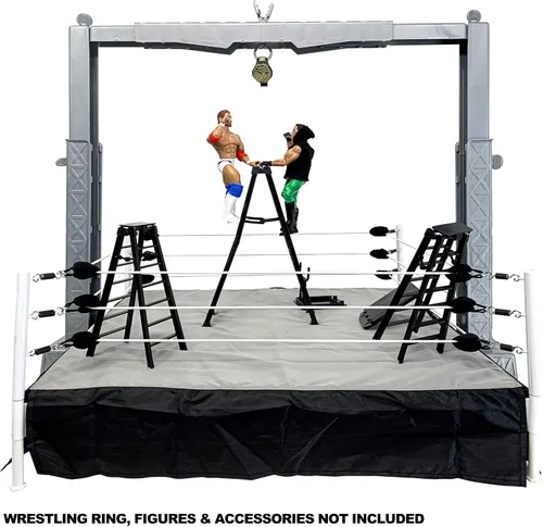Miniatura 2 de Grab The Gear - Juego ajustable para figuras de acción de lucha libre