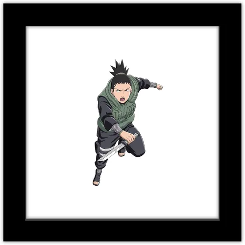 Miniatura 11 de Trends International Gallery Pops Naruto Shippuden - Arte de pared Shikamaru Nara, versión sin marco, 12 x 12 pulgadas