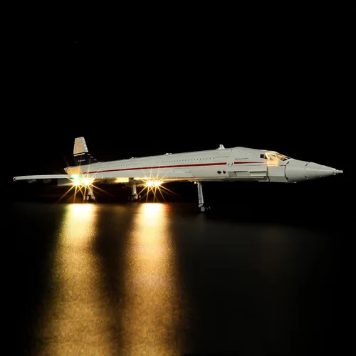 Miniatura 4 de Lightailing Luz para Lego- 10318 Concorde - Kit de iluminación LED compatible con el modelo de bloques de construcción Lego - NO incluido el juego