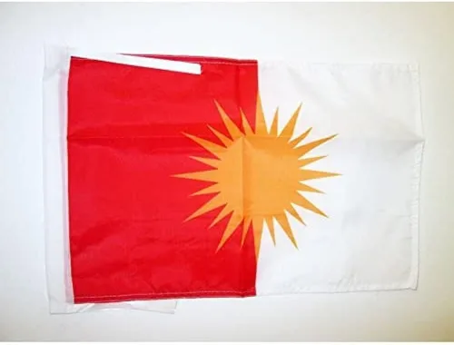 Miniatura 1205 de Bandera de México AZ FLAG, 45.7 x 30.5 cm, con cordones - Pequeñas banderas mexicanas de 30 x 45 cm - Bandera de 45.7 x 30.5 cm