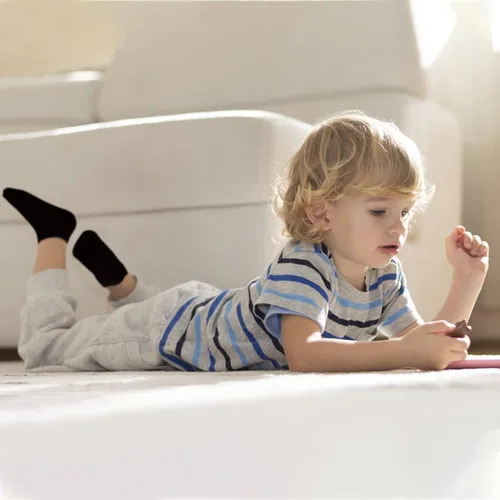 Miniatura 6 de SPTRAMLE Calcetines para niños 25 pares de calcetines para niños pequeños de corte bajo para niños y niñas de 0 a 14 años juego de 25 pares