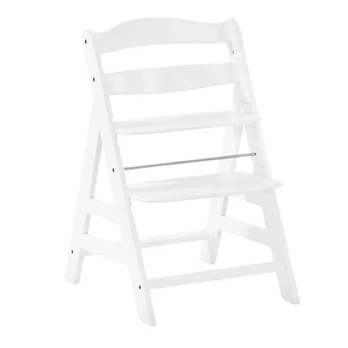 Miniatura 14 de hauck Alpha+ Grow Along - Trona elevada de madera de haya maciza con asiento ajustable, arnés de seguridad de 5 puntos y barra de parachoques