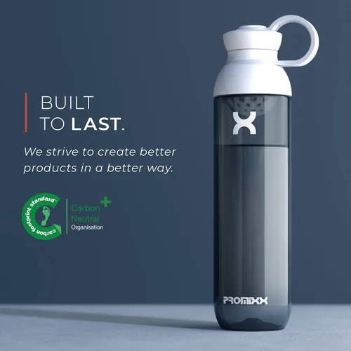 Miniatura 5 de Promixx FORM - Botella mezcladora de proteínas, una calidad prémium para infusiones e hidratación, botella de gimnasio duradera, tapa a prueba