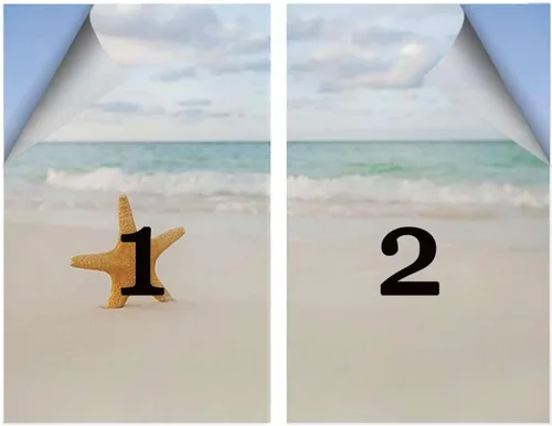 Miniatura 2 de Película de privacidad para ventana color crema azul, calcomanías para ventanas manchadas, adhesivo estático para ventana, adhesivo decorativo