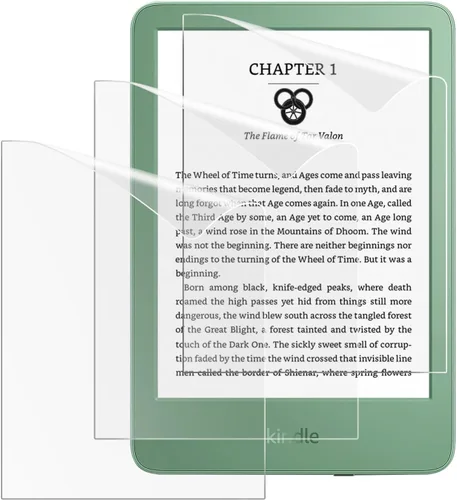 Miniatura 10 de MoKo Paquete de 2 protectores de pantalla mate antirreflejos para mini Kindle de 11.ª generación 2024/2022, Kindle Basic, Kobo Clara, resistencia a