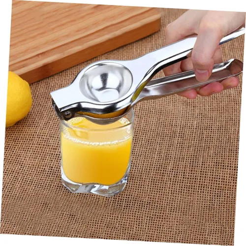 Miniatura 6 de Cabilock Prensa de exprimidor de frutas cítricas Prensa impermeable reutilizable de acero inoxidable para naranja limón