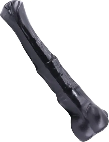 Miniatura 7 de Consoladro grueso de caballo, consolador animal negro enorme de 15 pulgadas, consolador anal largo con ventosa para parejas de hombres y mujeres