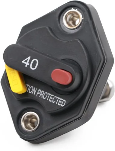 Miniatura 16 de E69 Interruptor de circuito de 10 A T3 con restablecimiento manual Mini de montaje en superficie IP66 Interruptor conmutable de 10 A