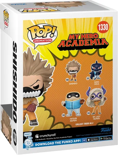 Miniatura 3 de Funko Animación: My Hero Academia - Hero League Béisbol, Shishido