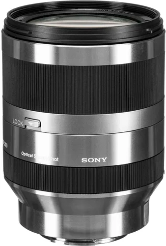Miniatura 2 de Sony Alpha SEL18200 E-Mount 0.709-7.874 in F3.5-6.3 OSS Lente (Plata)