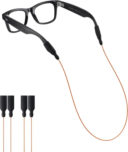 Miniatura 15 de Correa de lentes de sol para lentes Meta RayBan, patillas gruesas, correas para gafas, cordones para hombres, mujeres y niños, soportes para gafas