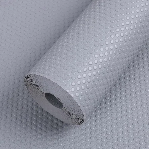 Miniatura 15 de Revestimiento de estante para armarios de cocina de 16 pulgadas: Alfombrilla impermeable para cajones de baño de 16" x 120 pulgadas blanca - Fácil