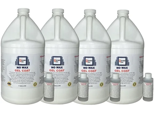 Miniatura 9 de Gelcoat blanco de 1 galón sin cera - Capa de gel isoftálico NPG de fibra de vidrio, sellador y restaurador de reparación de barcos marinos - Base