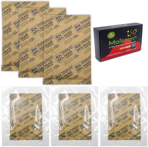 Miniatura 31 de Wisesorb Paquetes de control de humedad bidireccionales 49% para guitarras e instrumentos de madera - Absorbentes de humedad de 70g