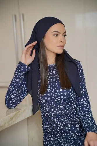 Miniatura 76 de Madison Headwear Bufandas preatadas para la cabeza para mujer con material ligero prensado y atractivo