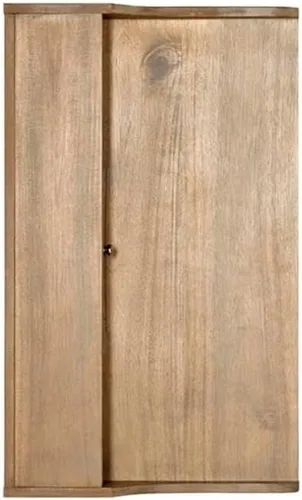 Miniatura 7 de Escritorio plegable, 30 pulgadas de ancho x 18 pulgadas de profundidad x 34.25 pulgadas de alto, madera de caucho y MDF, acabado marrón rústico