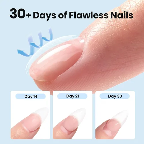 Miniatura 6 de Beetles - Gel constructor para uñas, permanece brillante, construcción transparente, fortalecimiento instantáneo del ápice, uñas débiles y extensión