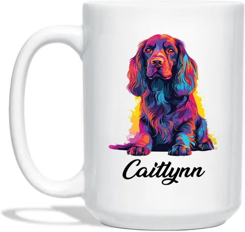 Miniatura 16 de Affenpinscher - Taza de café con nombre personalizado, regalo para perro, papá, perro, mamá, taza de cerámica blanca personalizada Affenpinscher