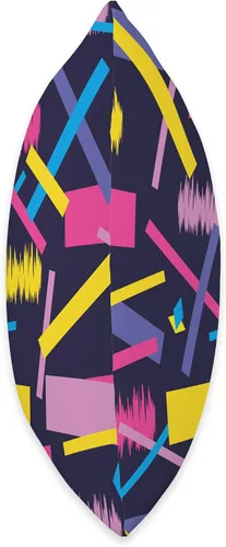 Miniatura 2 de 80s 90s Geometric Abstract Memphis Pattern Graphic Fashion Throw Pillow