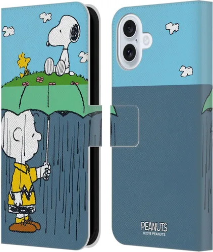 Miniatura 36 de Head Case Designs Funda de piel con licencia oficial de Peanuts Snoopy & Woodstock Balloon Halfs and Laughs para Apple iPhone 7/8/SE 2020 y 2022