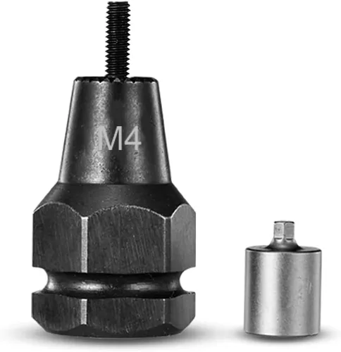 Miniatura 8 de 10-24 Cabeza de pistola de tuerca de remache autobloqueante (1pc) uso para pistola de tuerca de remache LM08/LM09