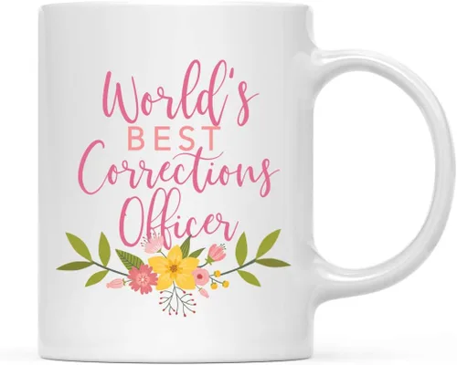 Miniatura 71 de Andaz Press Taza de café de 11 oz, regalo de broma de la mejor abbuela del mundo, diseño floral, paquete de 1