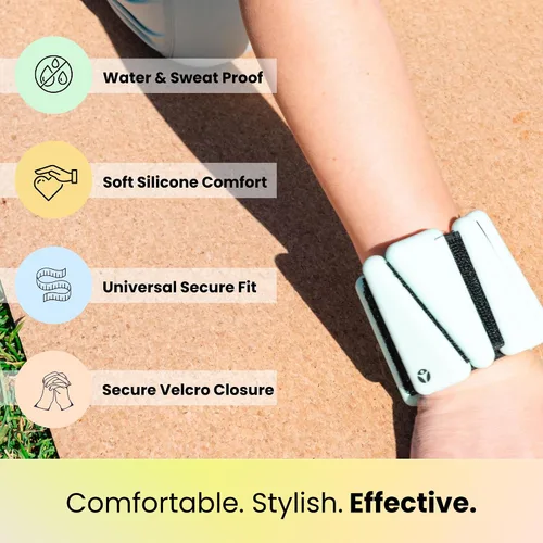 Miniatura 6 de OmWeights: pesas de muñeca y tobillo para mujeres y hombres, eleva tus entrenamientos con brazaletes pesados, pesas de tobillo para cardio, yoga