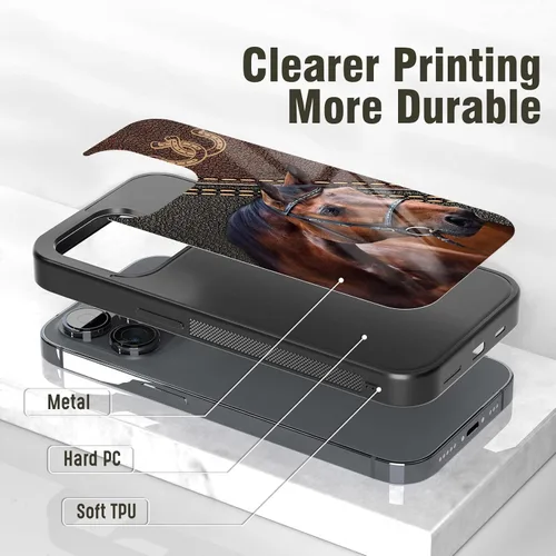 Miniatura 4 de Fundas de teléfono compatibles con Samsung Galaxy A02 A03 A13 A14 A42 A51 A52 A53 A71 A73 4G 5G para iPhone Moto para Pixel, textura de cuero