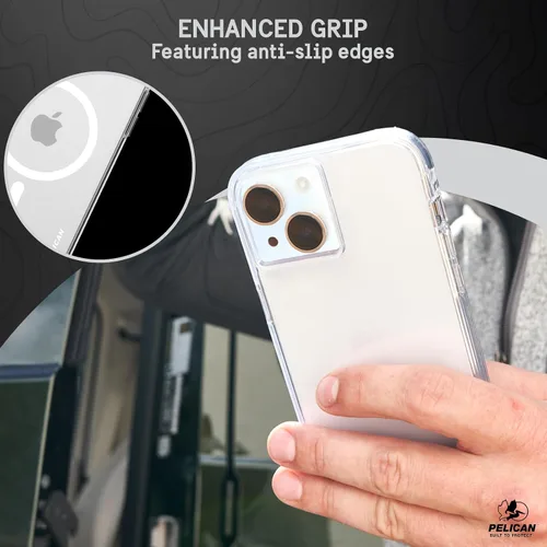 Miniatura 6 de Pelican Ranger Series - Funda para iPhone 15 Plus de 6.7 pulgadas [compatible con MagSafe] [antiamarillento] Funda magnética para teléfono