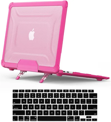 Miniatura 19 de DTangLsm Compatible con MacBook Pro de 13 pulgadas Funda M2 2024 2023 2022-2016 M1 A2338 A2289 A2251 A2159 A1989 A1706 A1708 - Carcasa rígida
