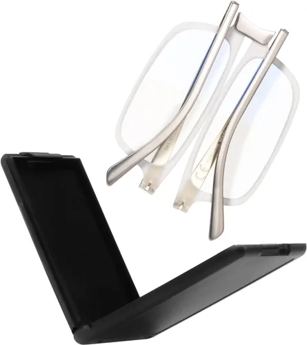 Miniatura 10 de SKYOAK - Anteojos plegables evolutivos para lectura para hombres y mujeres, con bloqueo de luz azul, anti UV, antifatiga ocular, plegables