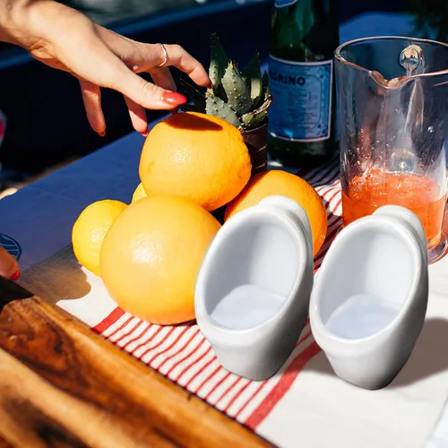 Miniatura 5 de Vasos de chupito divertidos para urinario: Regalos de intercambio de fiesta de elefante blanco, bromas divertidas, regalos de Yankee, para adultos