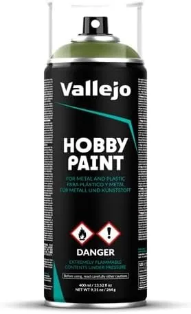 Miniatura 5 de Vallejo - Pintura en aerosol para afición Fantasy Color Azul ultramarino 400 ml (13.5 fl.oz.) Crea un acabado mate y autonivelante perfecto
