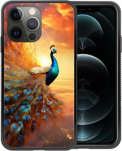 Miniatura 15 de ZHEGAILIAN Funda compatible con iPhone 13 Pro Max, diseño de patrón de policarbonato duro, funda protectora de TPU suave antideslizante para iPhone