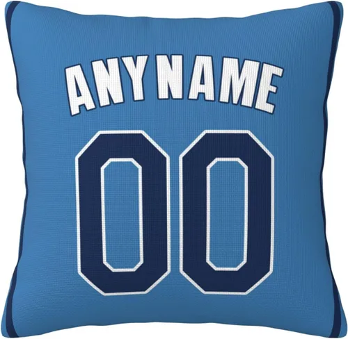 Miniatura 27 de Funda de almohada personalizada: personaliza cualquier nombre y número, regalo de béisbol personalizado para hombres y mujeres, funda de almohada MT