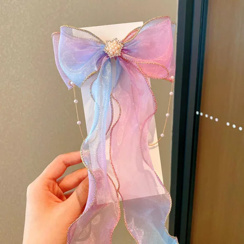 Miniatura 3 de Seashell - Pinzas para el cabello de estrella de mar para niñas, 8 piezas de pinzas de pelo de color princesa sirena, horquilla para el cabello
